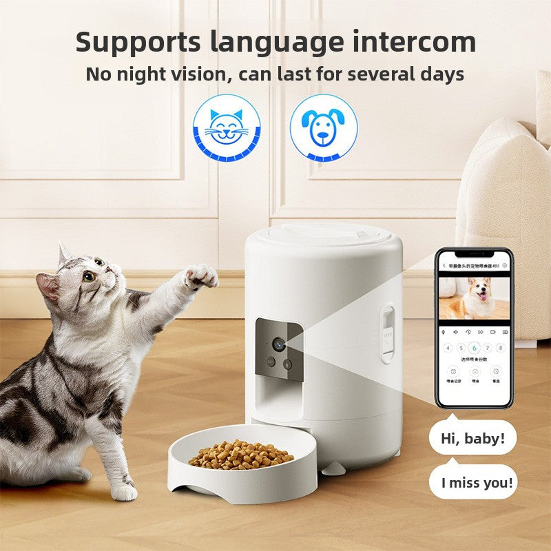Snorfle Automatic Pet Feeder with Camera and WiFi