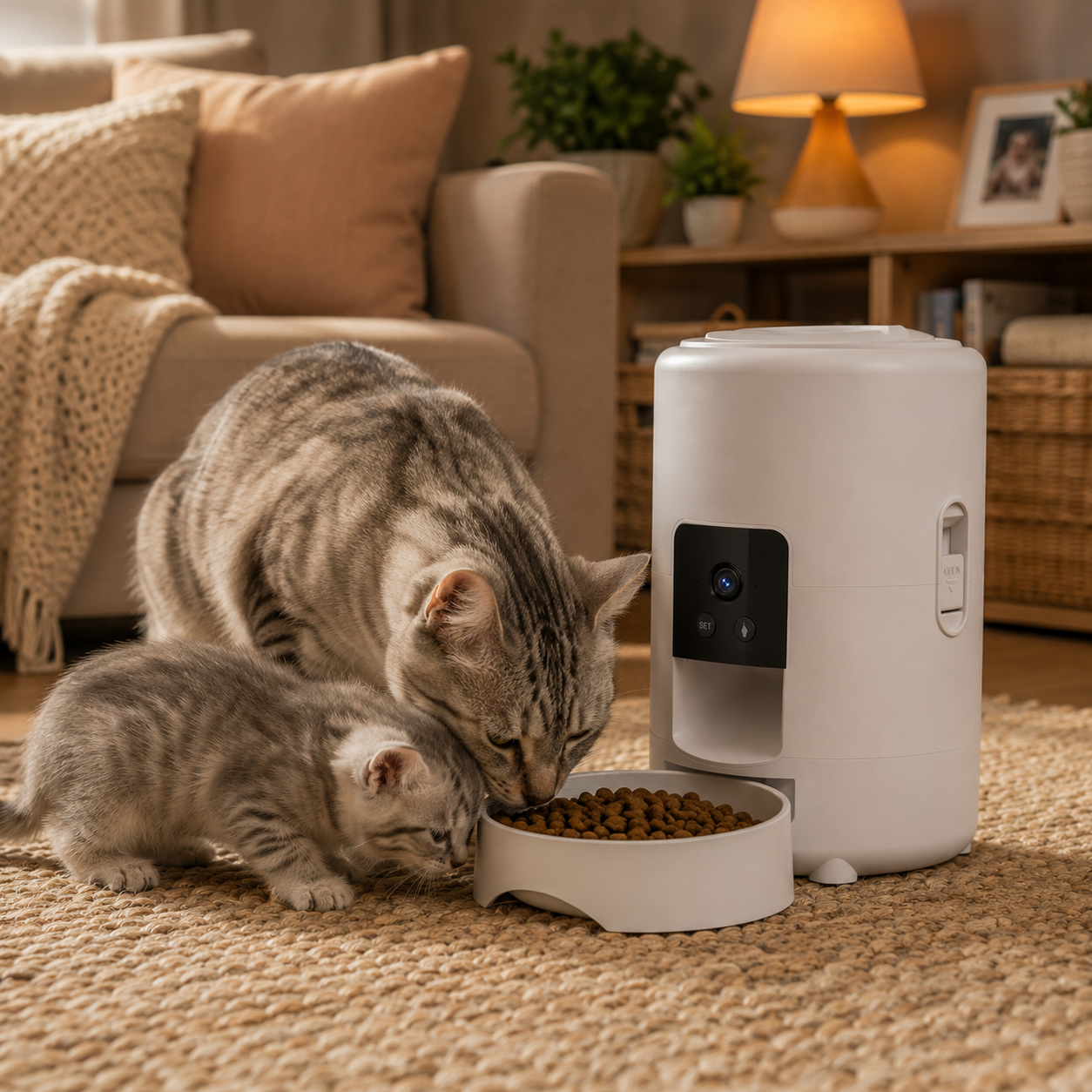 Snorfle Automatic Pet Feeder with Camera and WiFi